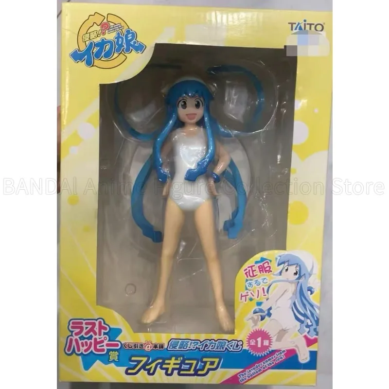 Фото В наличии Оригинальная игрушка TAiTO Squid Gir Ika-Musume Last One Prize, аниме-сувенир, подарок на день рождения. №1