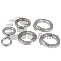 a2 304 stainless steel gb93 spring split lock washer elastic gaskets m1 6 m2 m2 5 m3 m4 m5 m6 m8 m10 m12 m14 m16 m18