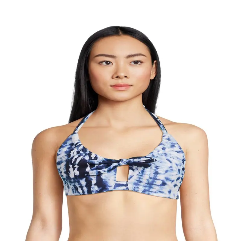

Женский и Женский Топ бикини с завязкой спереди