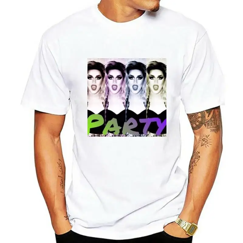 Модная мужская футболка Adore Delano черная женская Ru Pauls Dragrace Party