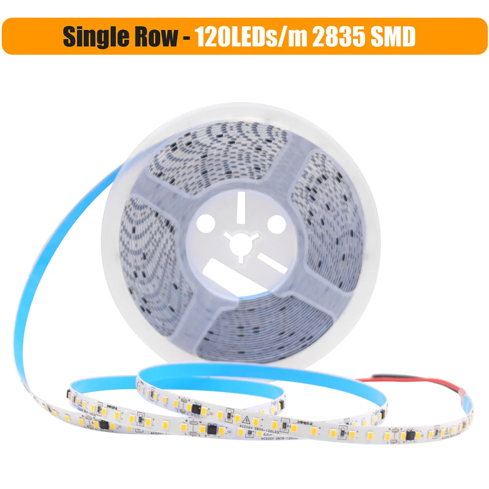 

Клейкая светодиодная лента KISUFU 5/10/20/50 м 120/240 SMD 2835 для домашнего освещения 9 цветов