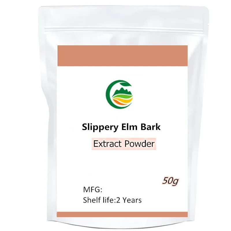 

NEW Slippery Elm Bark Extract Powder 20:1 - for Coughs and Sore Throats, Soothe All The Mucous Membranes of The Body,Face Makeup