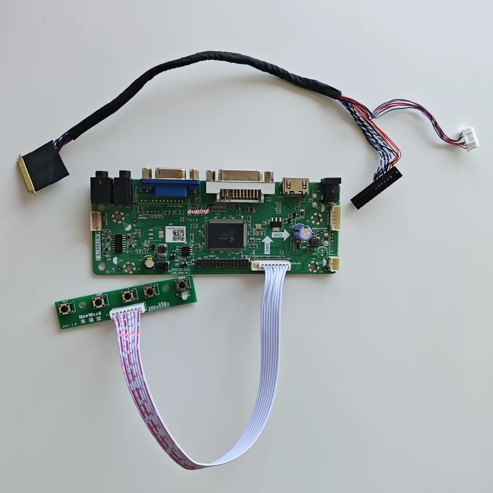 Комплект для B101AW03 V1 B101AW06 40pin 1024*600 10 1 &quotПлата контроллера ЖК-панель VGA DVI