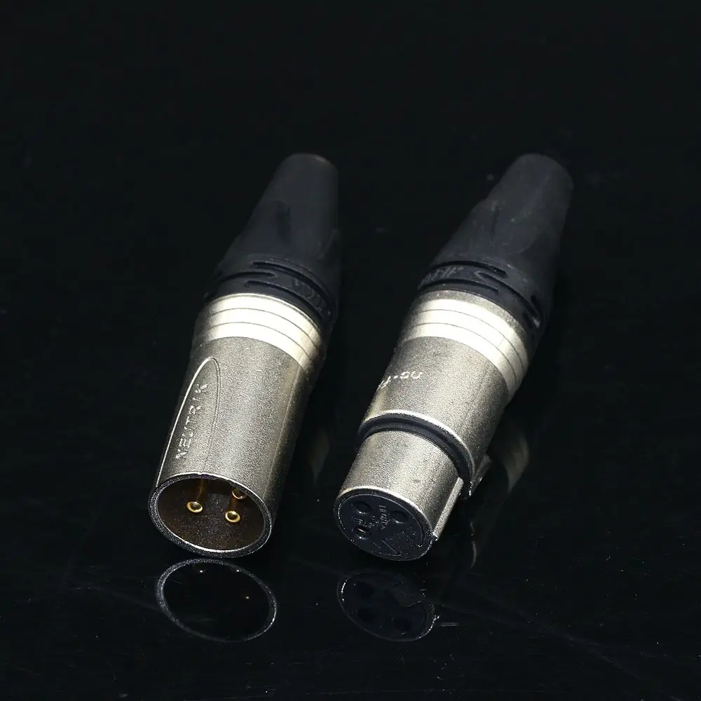 20 шт./лот для разъема NEUTRIK 10 шт. NC3MXX и NC3FXX папа мама комплект с 3 брошками XLR Connecteur avec!