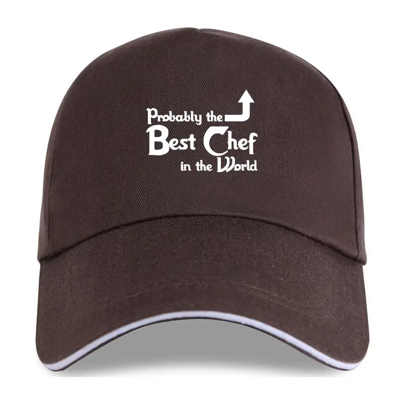 

2022 Fashion Hot Sale 100% Cotton Probably The Best Chef In The World Funny Cook Men Baseball Cap