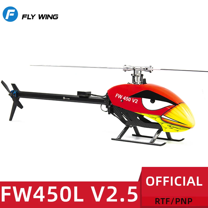 

FLYWING FW450 V2.5 RC 6CH 3D FW450L Smart GPS FBL Gyro Helicopter RTF H1 Flight Controller Brushless Motor Drone Quadcopter