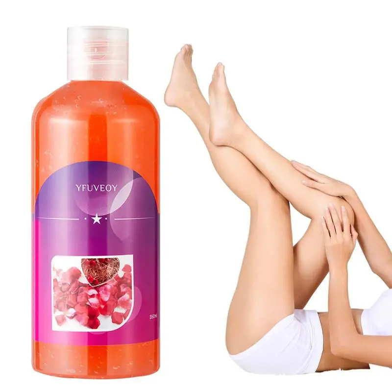 

Mud Rub Gel Shower Scrub Gentle Exfoliator 350ml Body & Bath Scrubs For Abdomen Thigh Behind Legs Buttocks & Whole Body