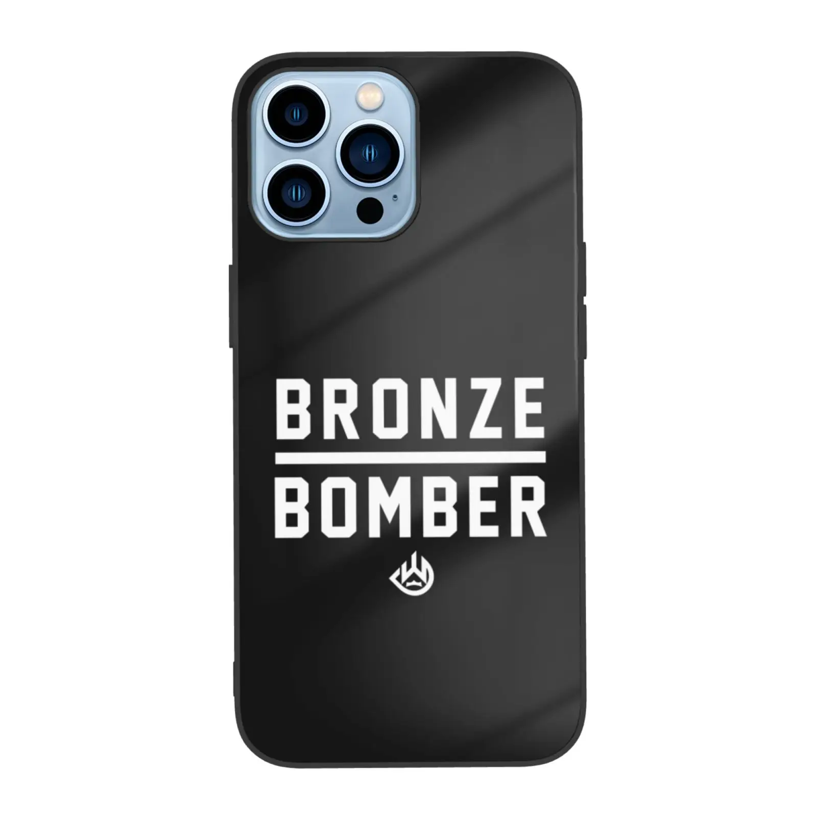 Бронзовый боксерский кулер Deontay Wilder из закаленного стекла для iPhone 13 12 11 Mini Pro Max