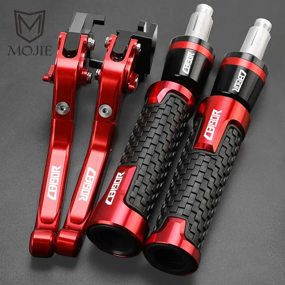 

Motorcycle Accessories For HONDA CB190R CB 190 R 2015-2018 2017 2016 Adjustable Brake Clutch Levers Handlebar Handle Grip Ends