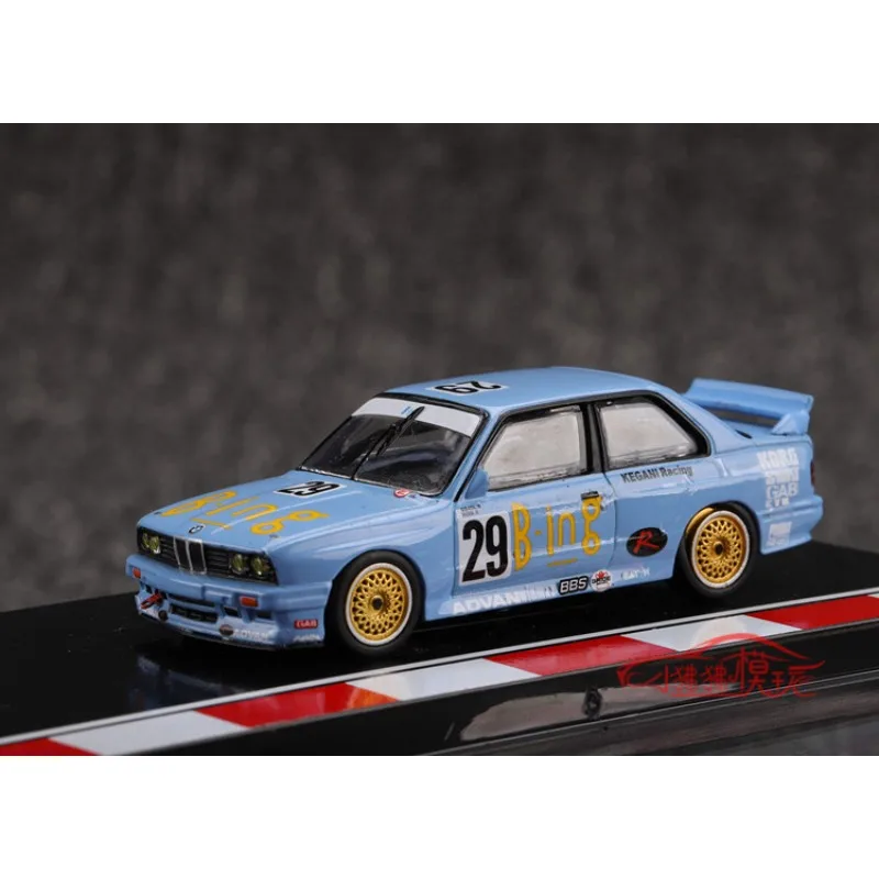 Фото TW 1:64 Специальная серия BMW M3 35 #   Модель автомобиля из сплава 29 JTCC, имитация статического настольного украшения, подарок для мальчиков. №4
