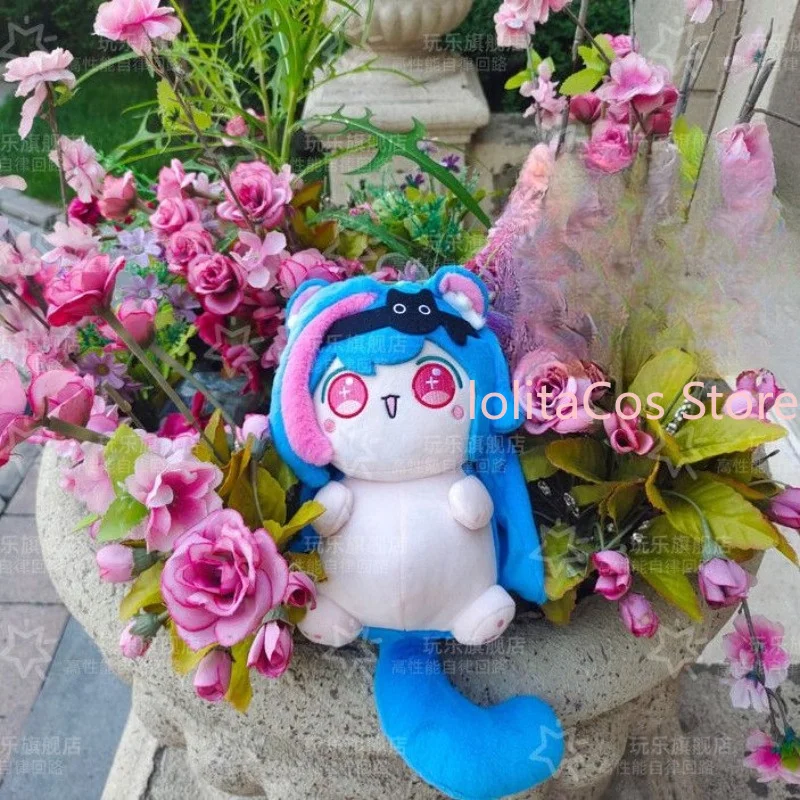 Фото Плюшевая кукла Neverness To Everness Mint Kawaii, аниме-игрушка, хлопковая кукла, брелок, пушистый кулон, талисман, подарок на день рождения, Рождество №1