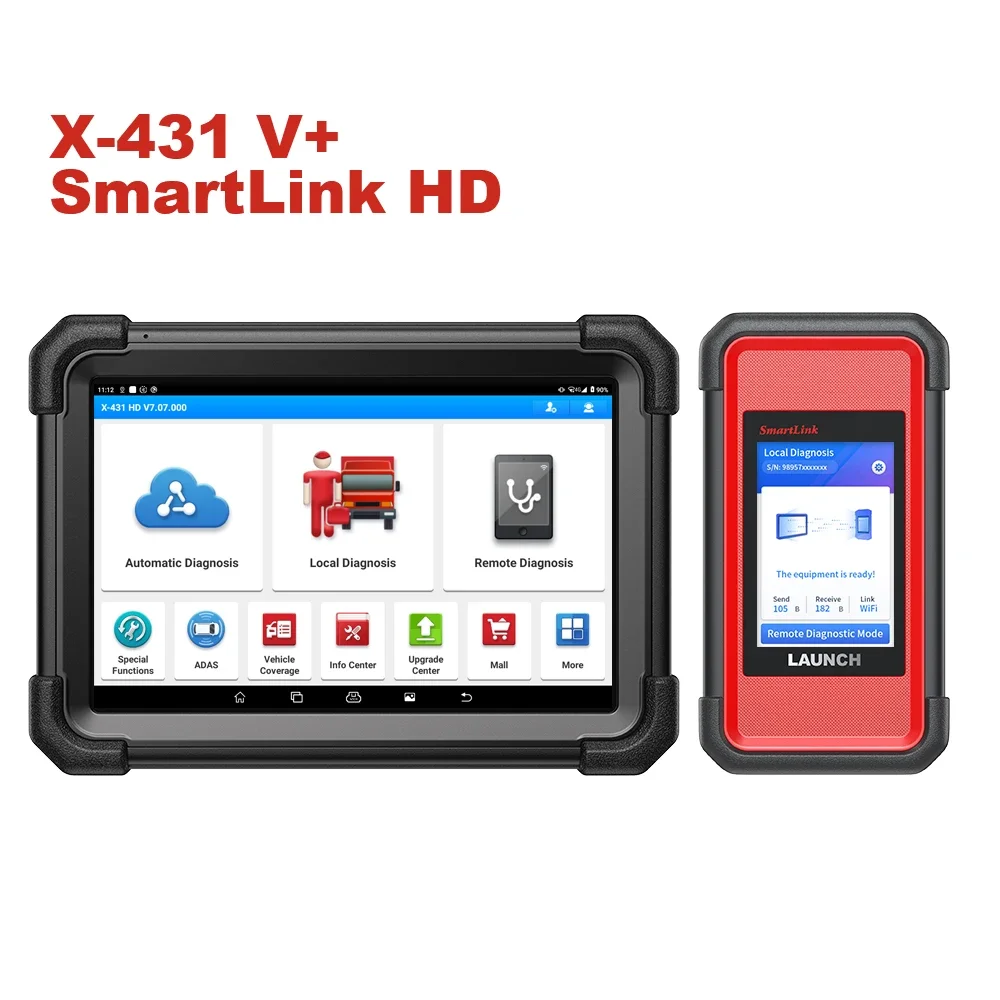 LAUNCH X431 V+ SmartLink HD Диагностический сканер для коммерческих транспортных средств
