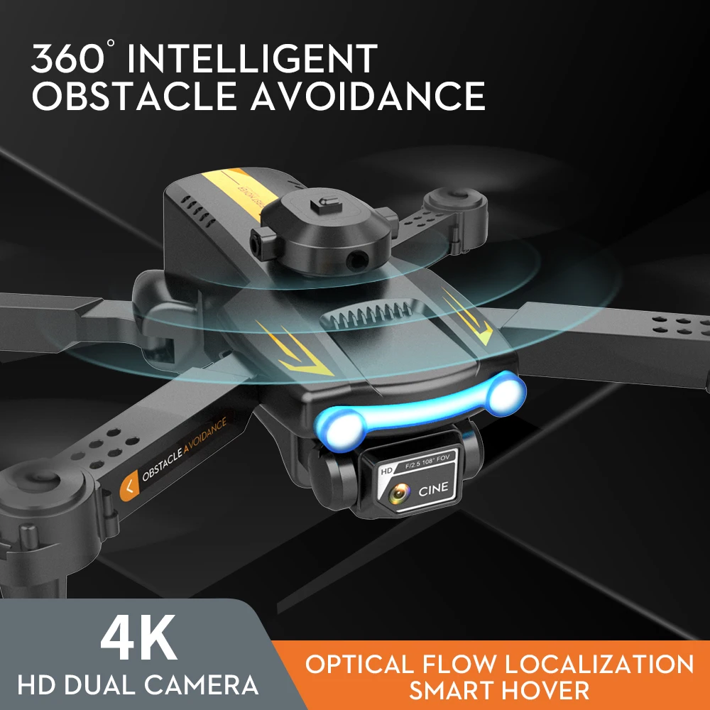 

Квадрокоптер XT2 с двойной камерой 1080P 4K, Wi-Fi, HD, Fpv