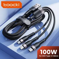 Зарядный кабель Toocki 3 в 1
