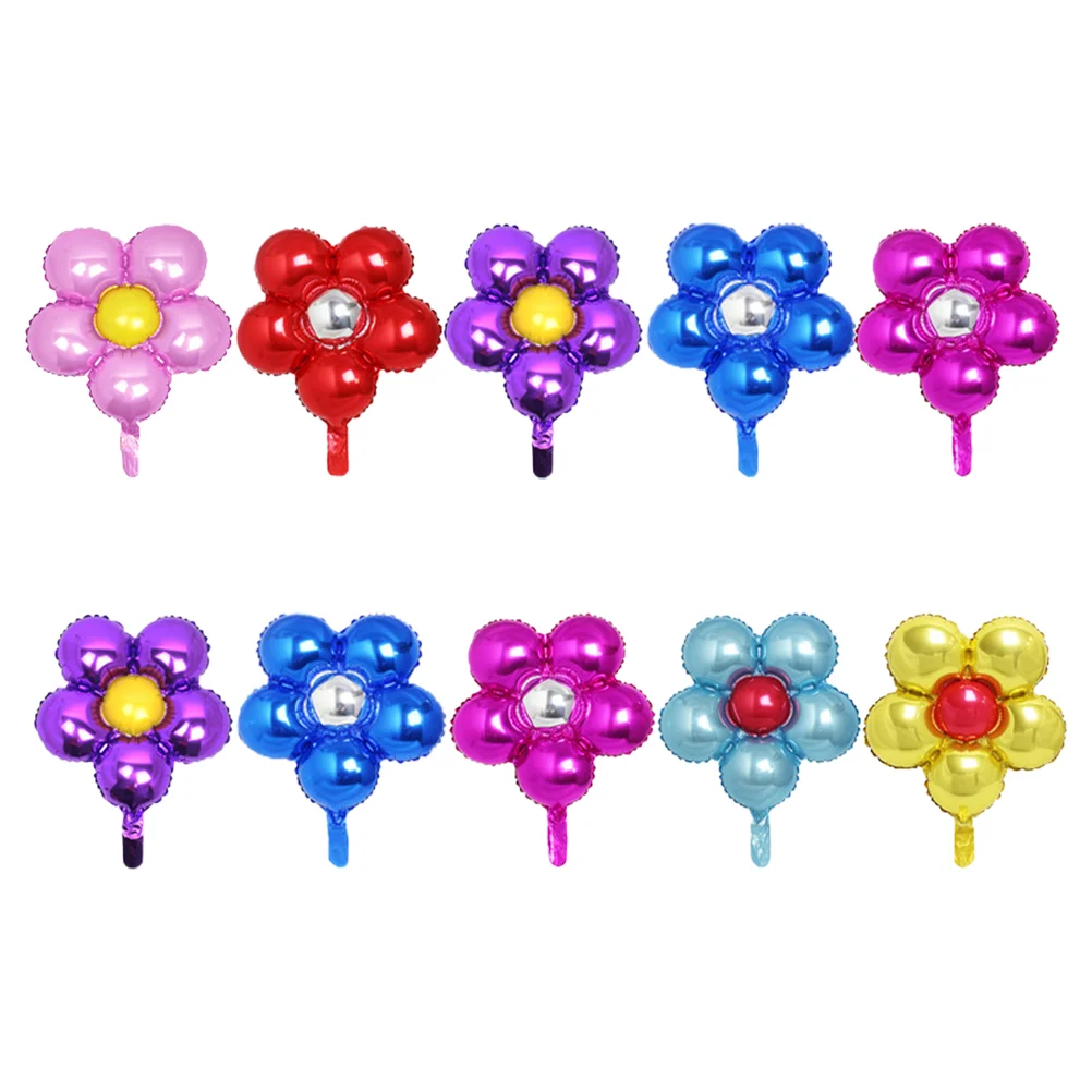 

Balloon Flower Balloons Party Birthday Decorations Easter Shapeddecoration Wedding Decorative Sunflower Aluminum Baby Valentine