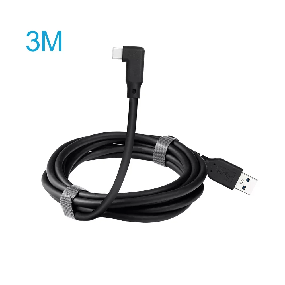

2022New Ergonomic Design Flexible Link Cable Data Transmission Home Fast Charging VR Accessories Replacement Parts For Oculus Qu