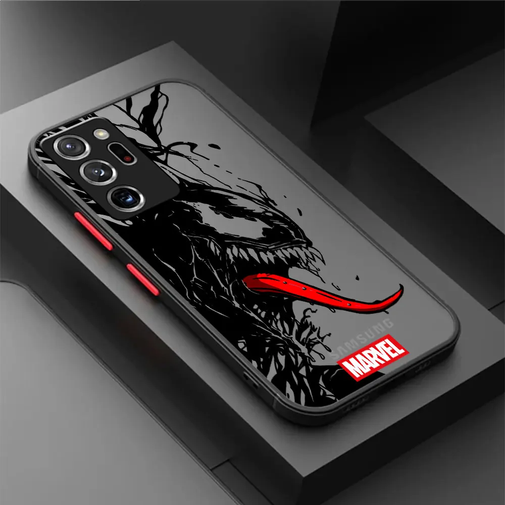 Матовый чехол для Samsung Galaxy Note 20 Ultra 10 Plus 9 8 S10 S9 S8