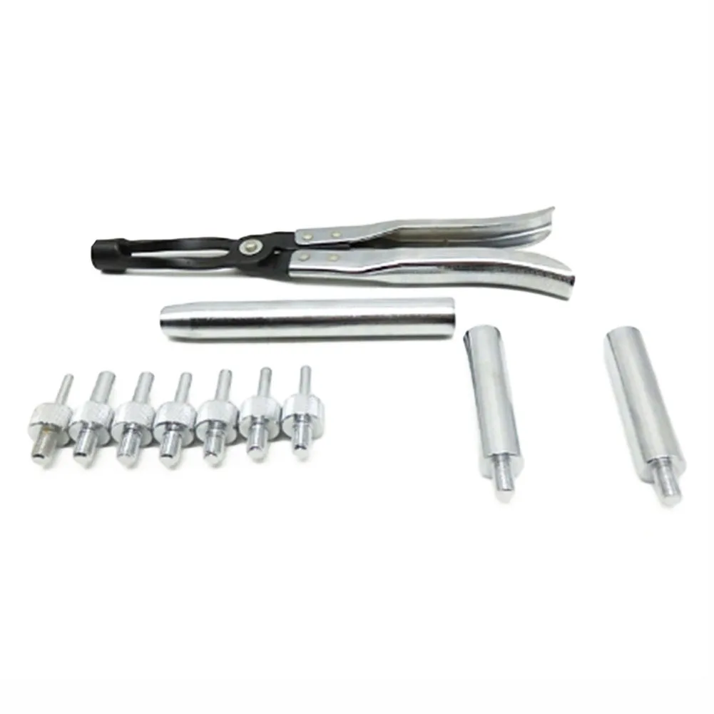 

11pcs Valve Oil Seal Plier Cylinder Head Spring Compressor Installer Remover Plier For Precision Machined Seal Driving Adapter