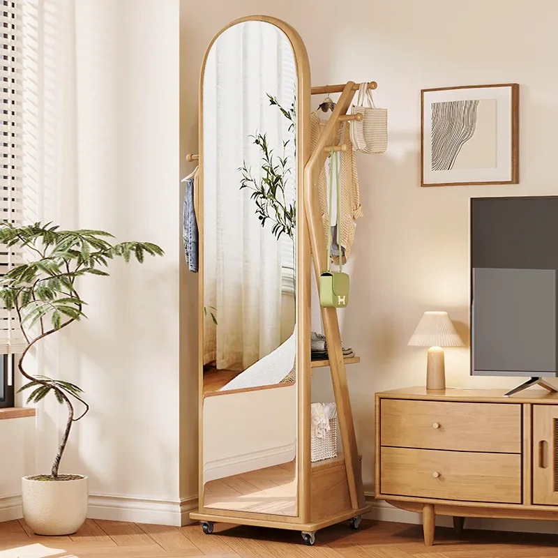 Большое зеркало в полный рост с подставкой Зеркало со светодиодной подсветкой и