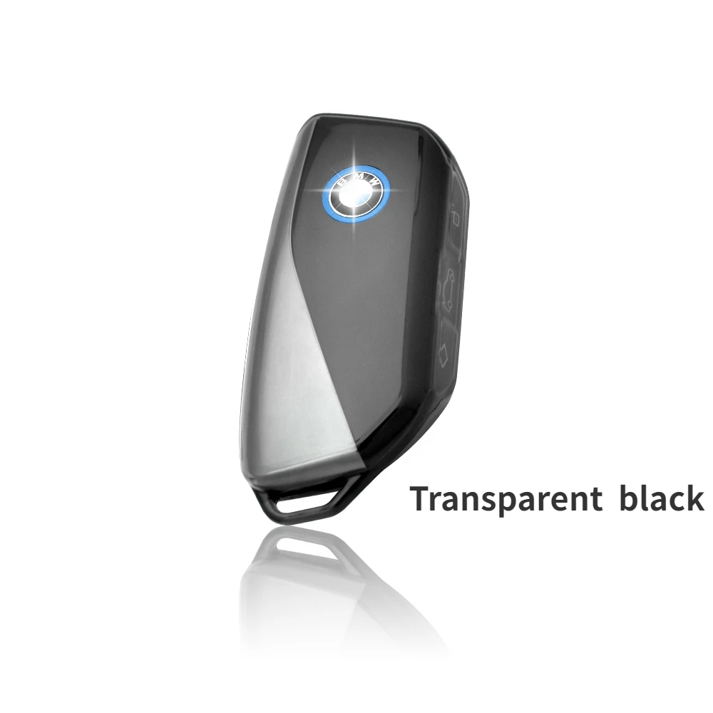 

Прозрачный чехол для автомобильного ключа для BMW X5 G07 2023 7 серии Ix XM I7 X7 735i 740i X6 IX I20 X1 U11 G70 G09 U06 G81 Аксессуары