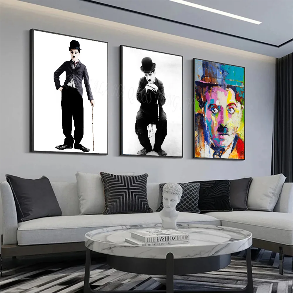 C- Charlies C-каплины плакат настенное искусство домашний декор комнаты цифровая