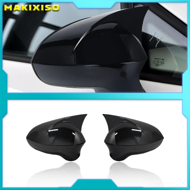 

Rearview Mirror Cap Wing Side Mirror Cover Fit For Seat ibiza Cupra 2009-2017 Performance Car Accessories