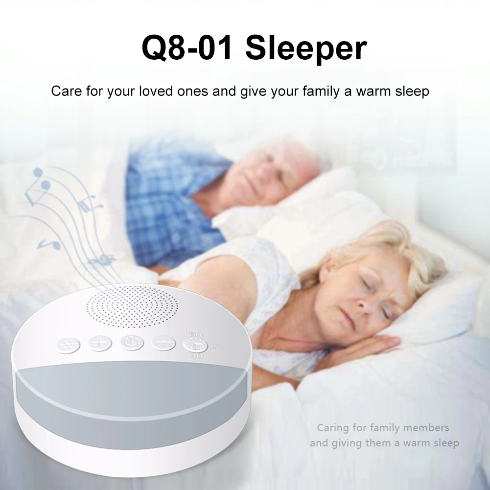 

Plastic Sleeping Aid with Night Light Music Portable Sleep Meter Helper Relaxing Sleepping Equipment Save Energy Baby Care Tools