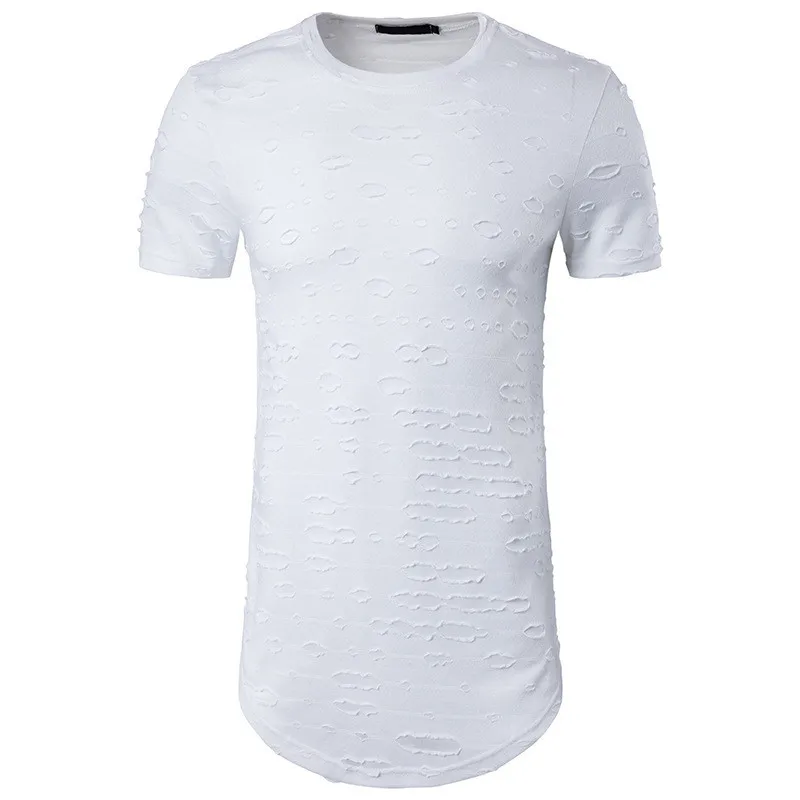 

8198-T-summer new men's Korean version of the round neck printing compassionate men's trend