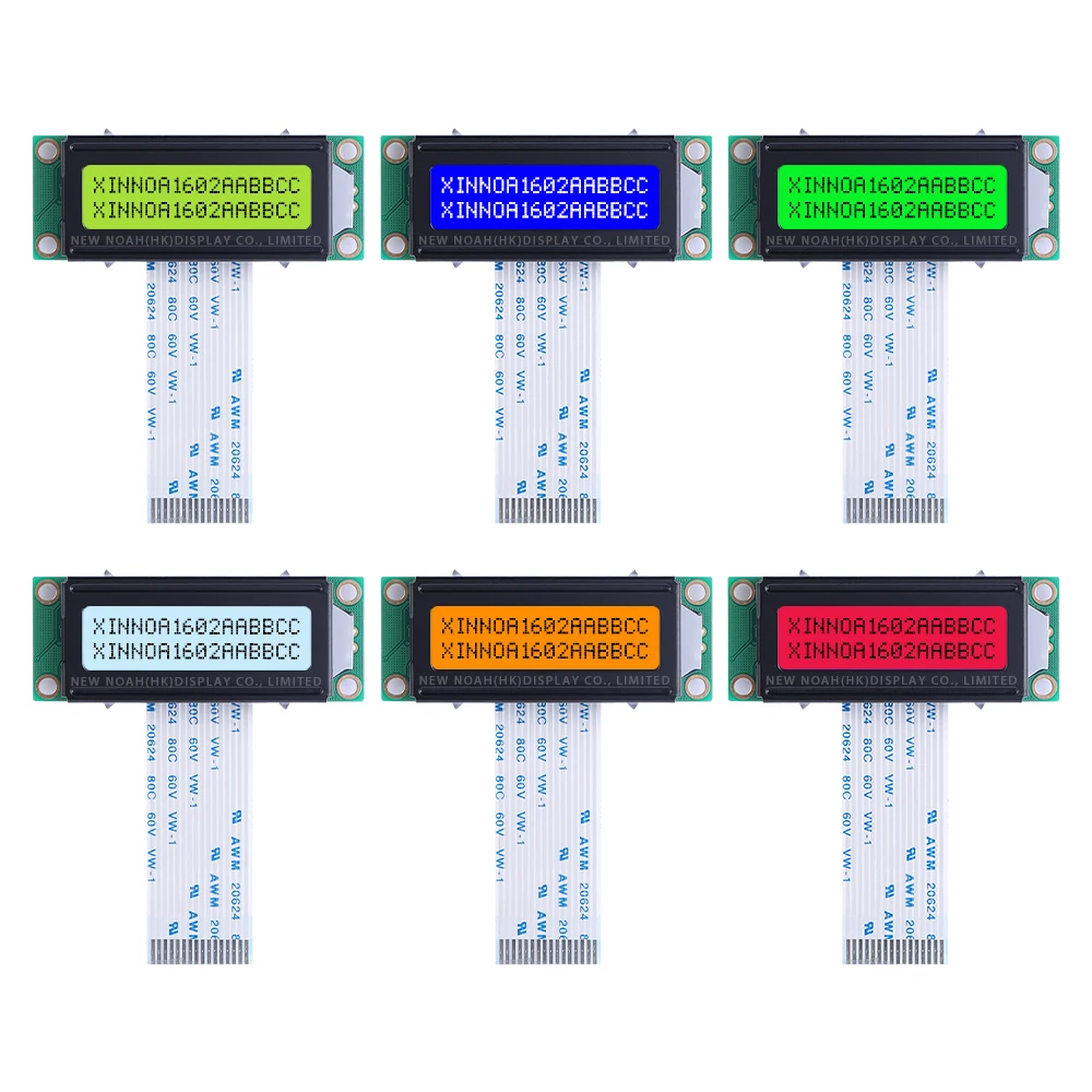 Зеленые фотообои с черными буквами 1602A-20-2A 5V ЖК-экран 02*16 LCD 1 5 дюймов 16-контактный