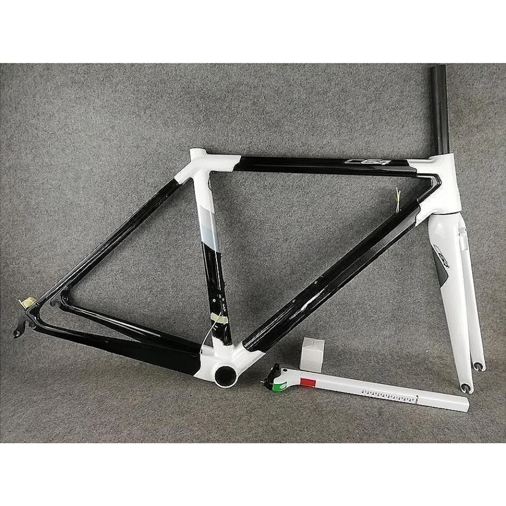 

C64 Road Carbon Frame Speed Bike Frames Rim Brake BB386 T1100 Racing Bicycle Frameset Custom Logo DPD XDB UPS Ship