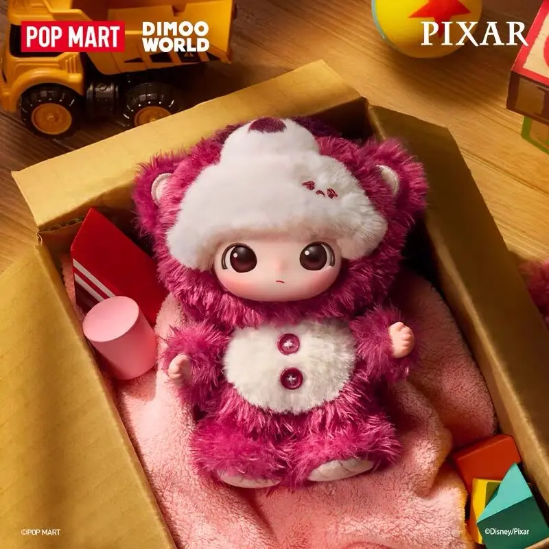 Фото POPMART DIMOO WORLD × PIXAR: Лимитированная коллекция, совместная серия, резиновая фигурка-сюрприз в закрытой коробке, милая игрушка-подарок, в наличии №3