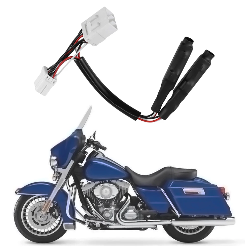 kierunkowskaz motocykla korektor rezystor wtyczka LED obciążenie migacz na lata 1996-2012 Harley Electra Road przemieszczanie się po ulicy Softail