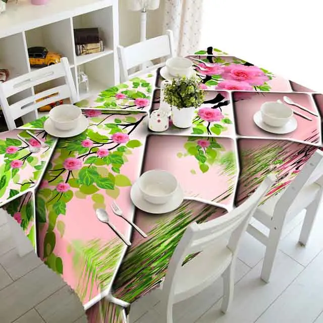 

Printed Tablecloth--TZW
