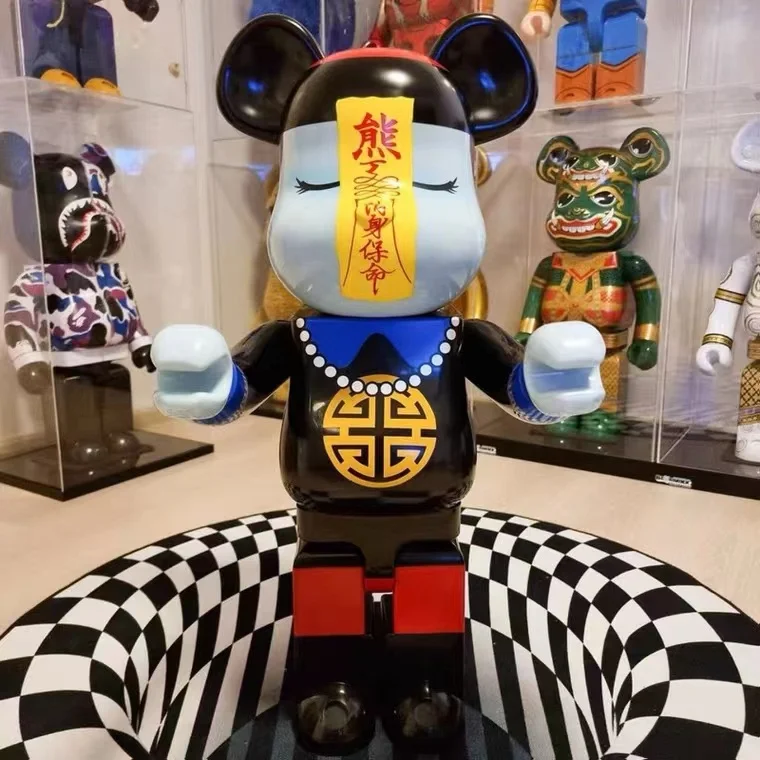 

Bearbrick 1000 70 см светящийся зомби Сингапур ограниченное второе поколение трендовый орнамент коллекционные игрушки художественные игрушки