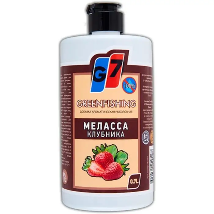 Добавка жидкая G7 Меласса Клубника 0.7л |
