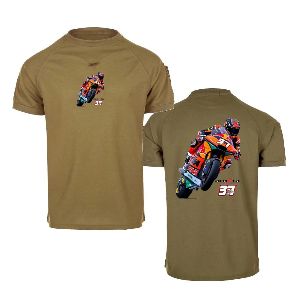 Футболка мужская с круглым вырезом короткий рукав топ для езды на мотоцикле