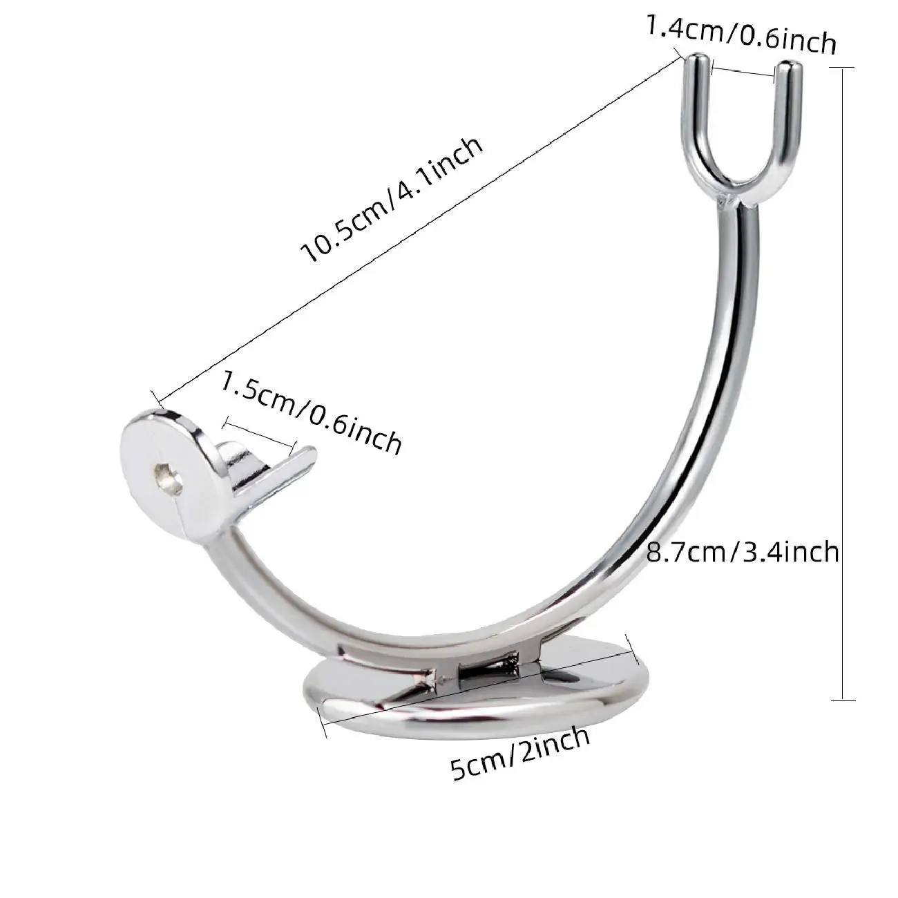 Stand Zinc Alloy Safety Razors Rack For Travel Home Salon El