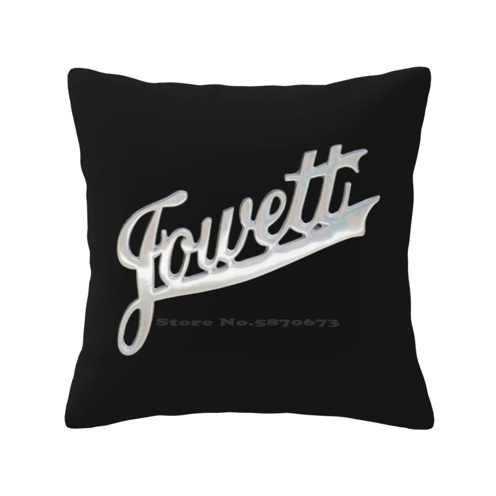 Классический логотип автомобиля Jowett Забавный милый Декор квадратная наволочка