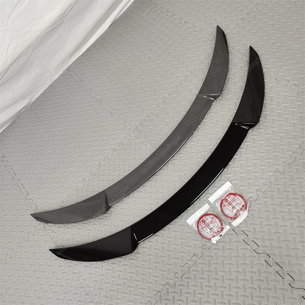 Фото Для Mercedes Benz CLA Class W117 C117 CLA200 220 250 260 45 AMG 2013-2019 Седан Задний Спойлер Крыло Тюнинг Кузовной Обвес ABS Глянцевый Черный №5