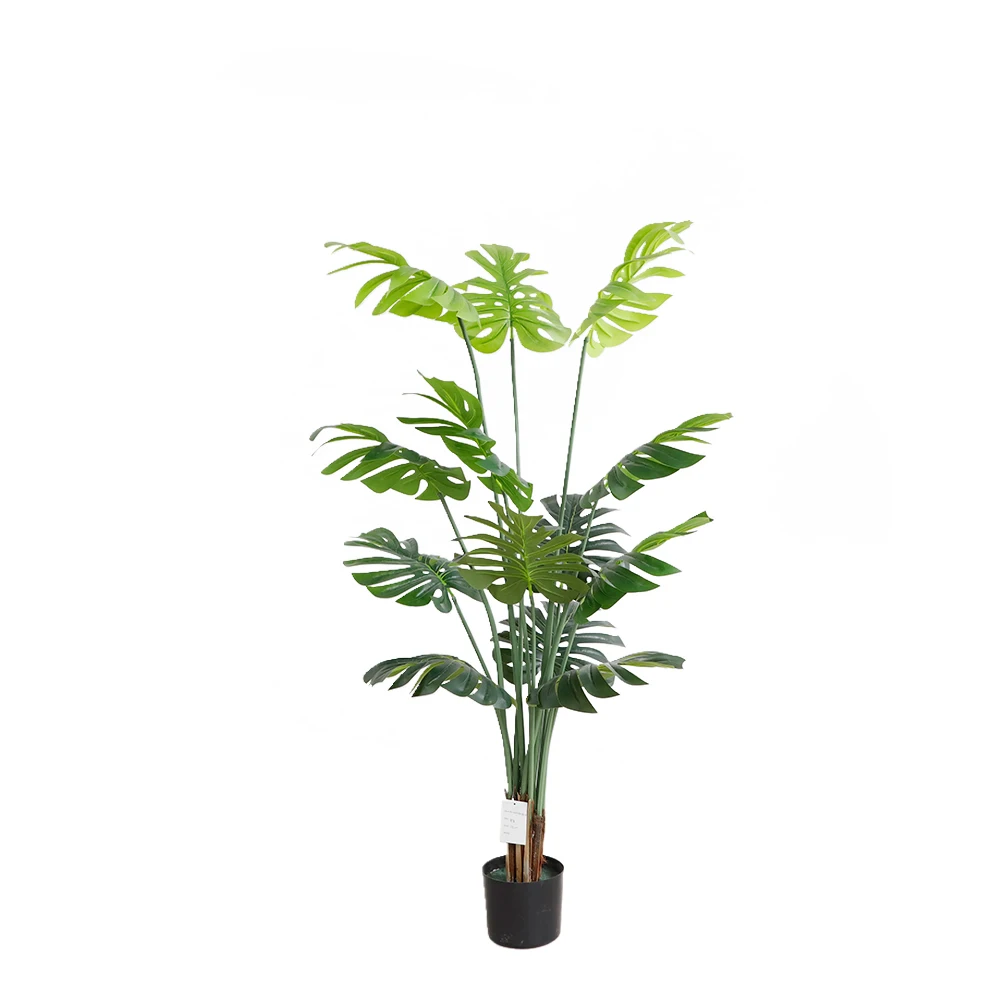 

artificial Monstera deliciosa fake monstera albo plants for home decor table decor