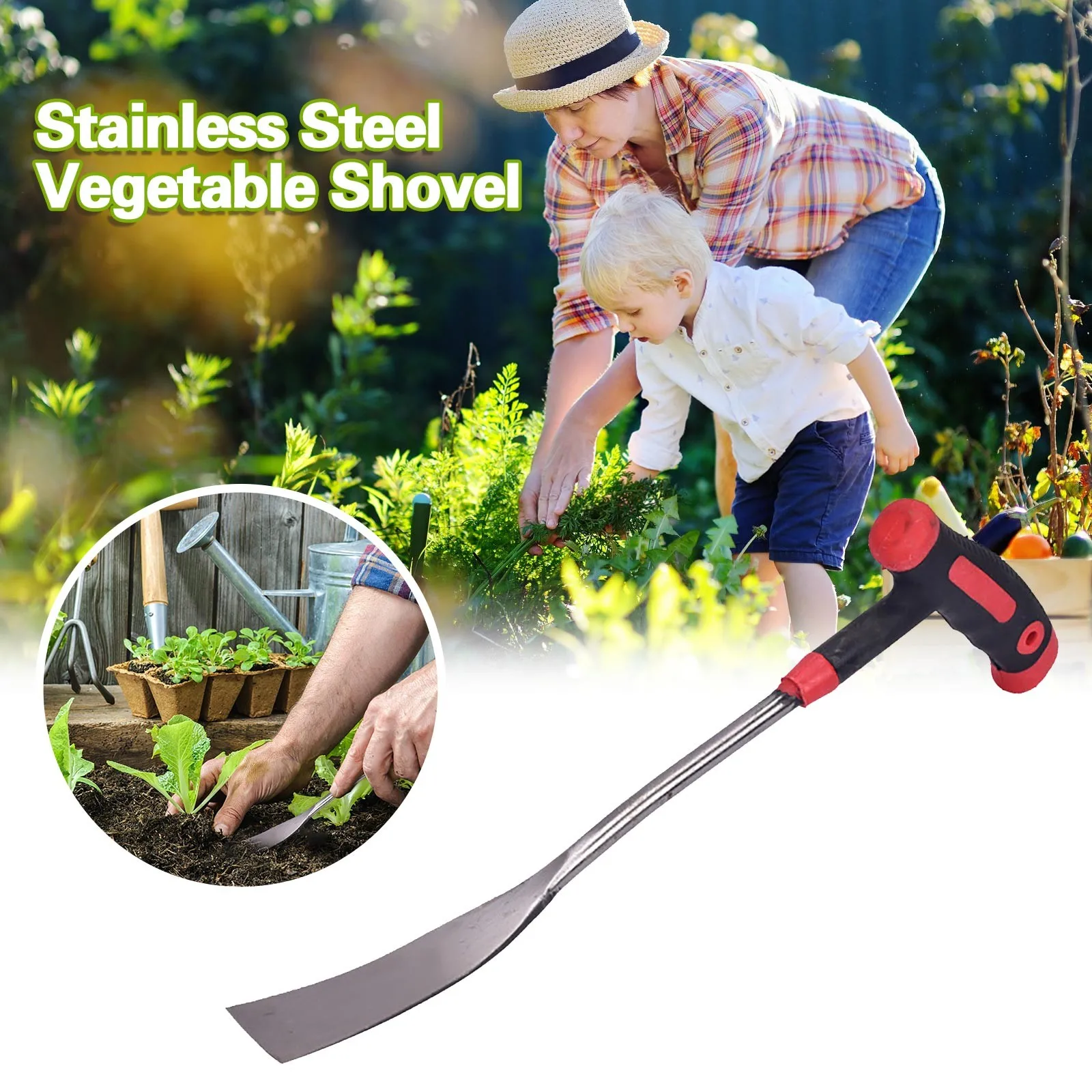 

Tools Duty Heavy Bag Tote Gardening Tools Piece Gardening Kit For Gardening Aluminum Storage Broccoli Plant Celery for Planting