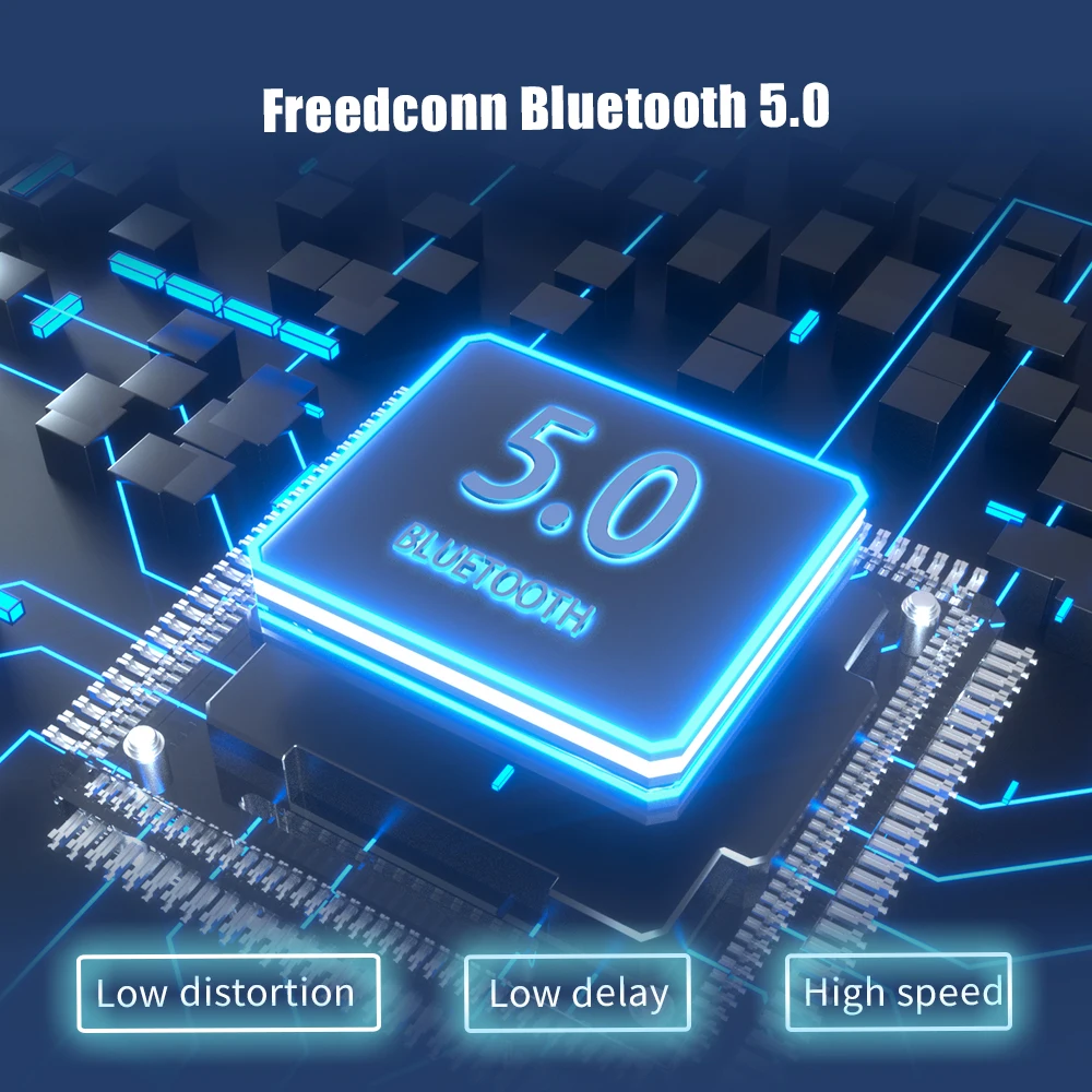Фото Bluetooth-гарнитура для мотоциклетного шлема Freedconn T Max Pro, BT 5,0, 1200 м №4