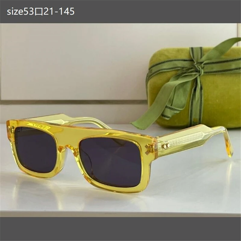 

ZOWENSYH Bright orange sunglasses for women Luxury designer glasses Retro brand sunshade mirror