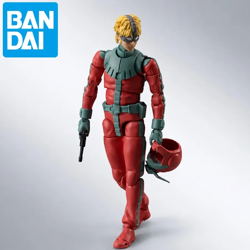 Фото В наличии: Оригинальная фигурка Bandai Spirits Gundam Char Aznable от Bandai, новая в коробке, игрушка с персонажами аниме. №2
