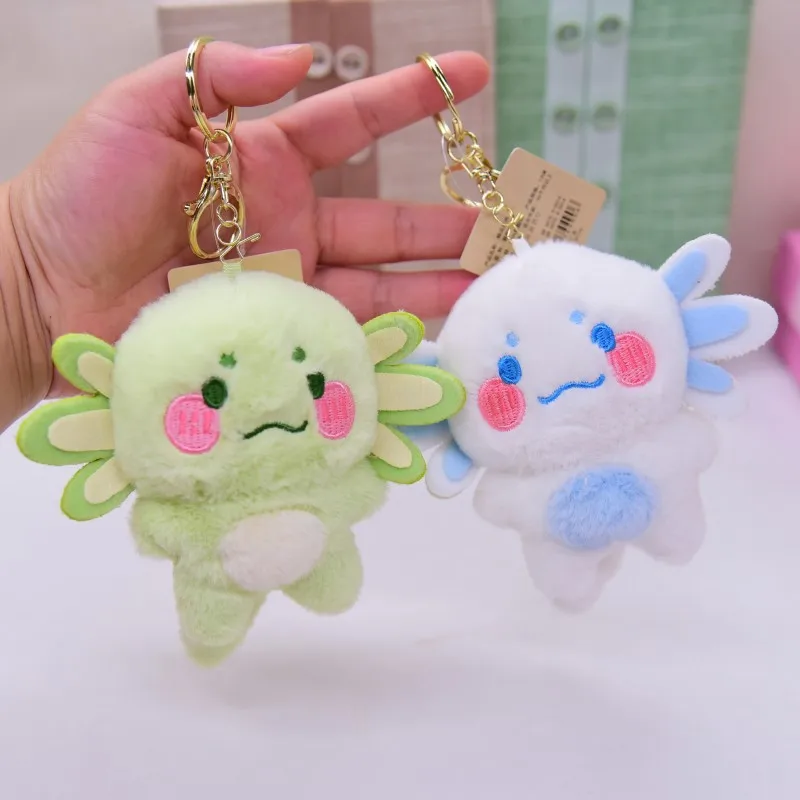 

new Cute Trendy dinosaur Plush backpack pendant toy soft colorful fashione Keychain soft funny decorate birthday couple gift