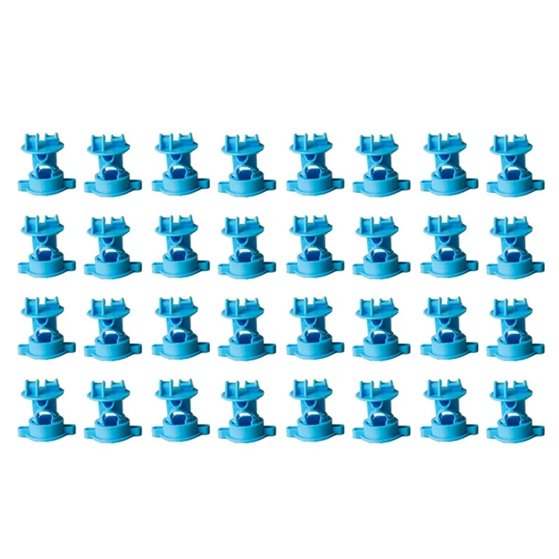 

400Pcs Electric Fence Wire Insulators Pulse Electronic Fencing Accessories Middle Pole Insulator