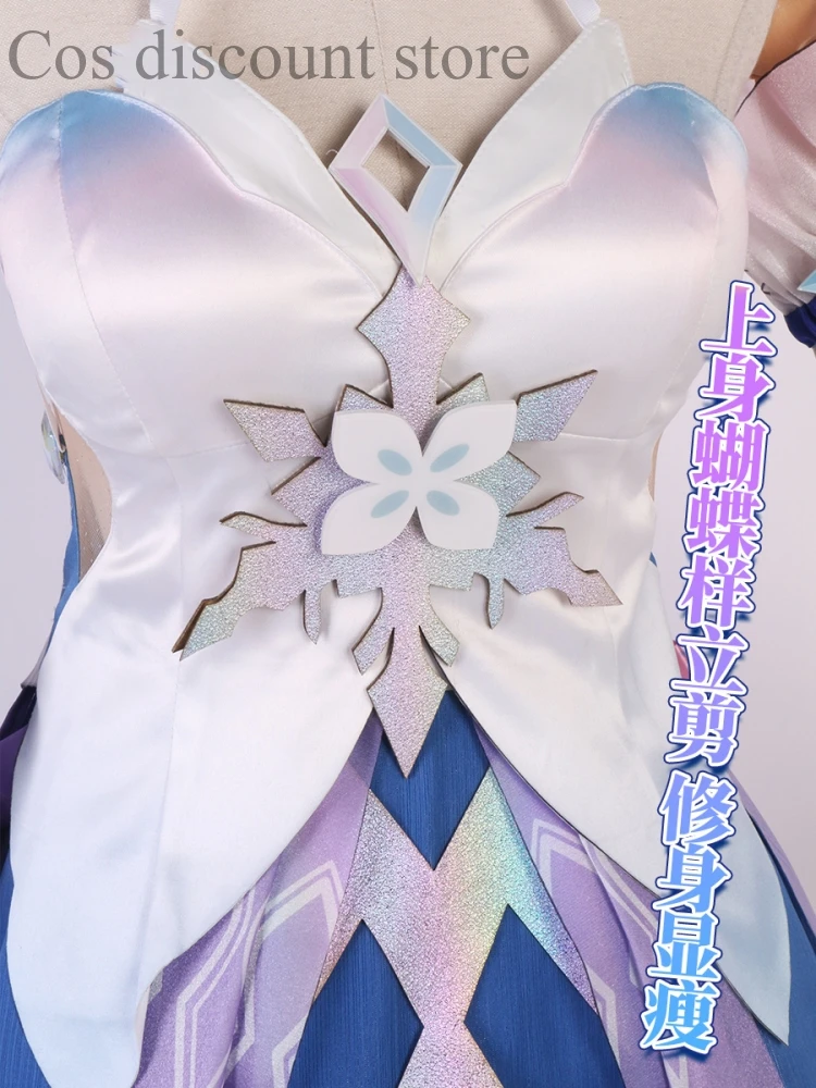 Sanyueqi Косплей Костюм Игра Honkai: Star Rail 7 марта Cos Униформа Аниме Женские Элегантные