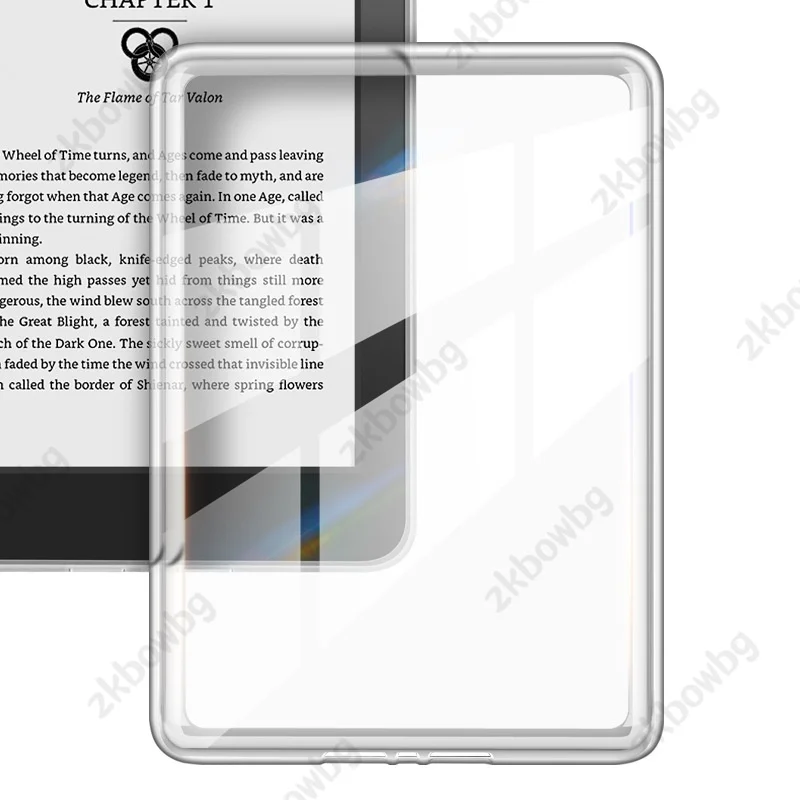 Фото Прозрачный чехол для всех новых Kindle 10th Gen 2019 Release J9G29R 6-дюймовая мягкая рамка из ТПУ для Kindle 10th 2019 Ebook Cover Funda №4