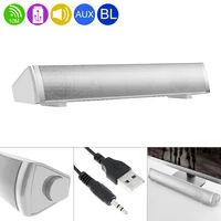 multimedia soundbars speaker mobile phone computer universal mini strip speaker with 2 speakers surround bluetooth compatible