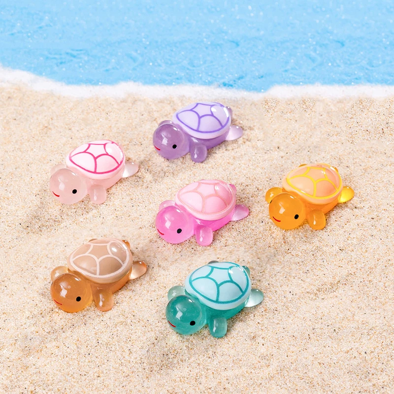 Фигурки морской черепахи Сияющие в темноте 1 77 дюйма шт.